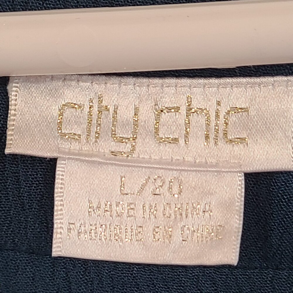 CITY CHIC MAXI BOHO DRESS PLUSE SIZE 20 PRE OWNED IN GOOD CONDITION TEAL COLOR - Picture 7 of 10